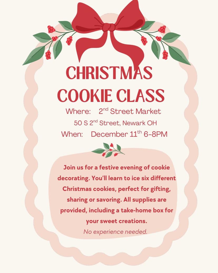 Christmas Cookie Decorating Class